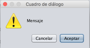 JOptionPane Confirm Dialog