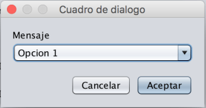 JOptionPane Input Dialog
