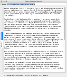 Prototipo 1 de aplicación de películas